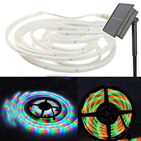 [RKCLSMC Bolsa plata] CINTA  SOLAR LED 16 PIES MULTICOLOR ip44 RK stripe RGB