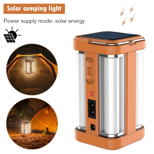 [YG-7977S *] Portable solar lamp Cubo LED 4 lados Cuadrada (VARIOS COLORES)